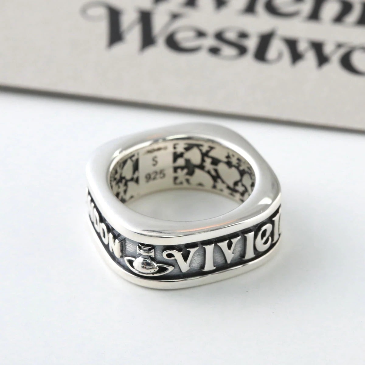 Vivienne Westwood ヴィヴィアンウエストウッド リング SCILLY RING 64040143 レディース オーブ ロゴ アンティーク調 アクセサリー 指輪 Q001/SILVER 26,829円