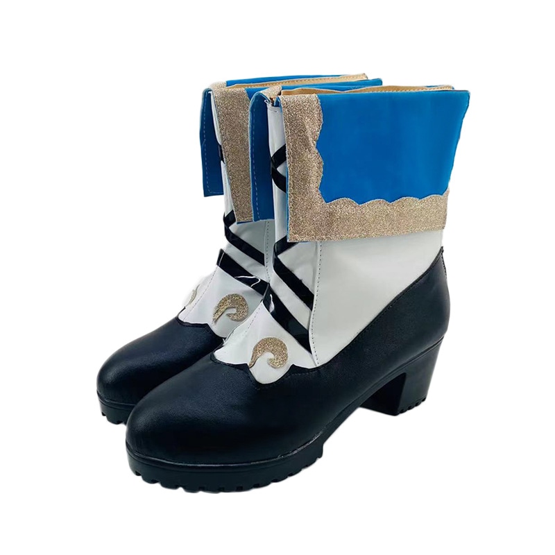 月曜日原神バーバラコス靴 2d アニメーションショーパフォーマンスシューズ