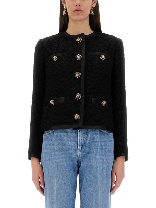DOLCE & GABBANA Women Jackets F27DAZ FU3JLN0000 BLACK