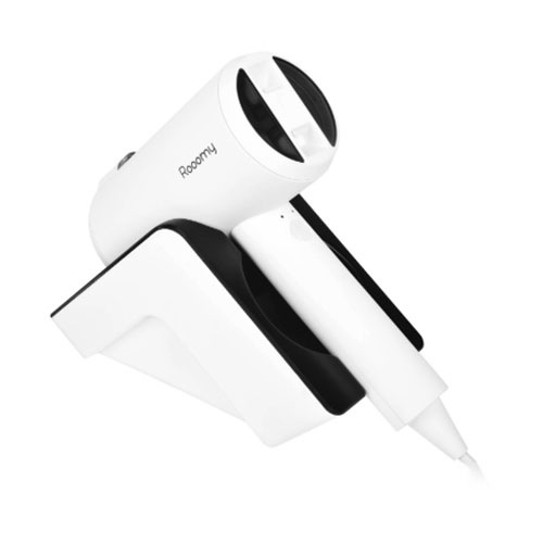 Rooomy Stylish Steamer 2WAY仕様のスチーマー 除菌/消臭 ホワイト