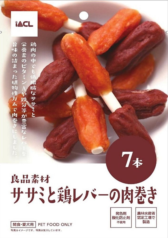 史上一番安い （まとめ買い）イトウカンパニー 良品素材 [x20] 7本 ササミ鶏レバーの肉巻き ドッグフード -  flaviogimenis.com.br