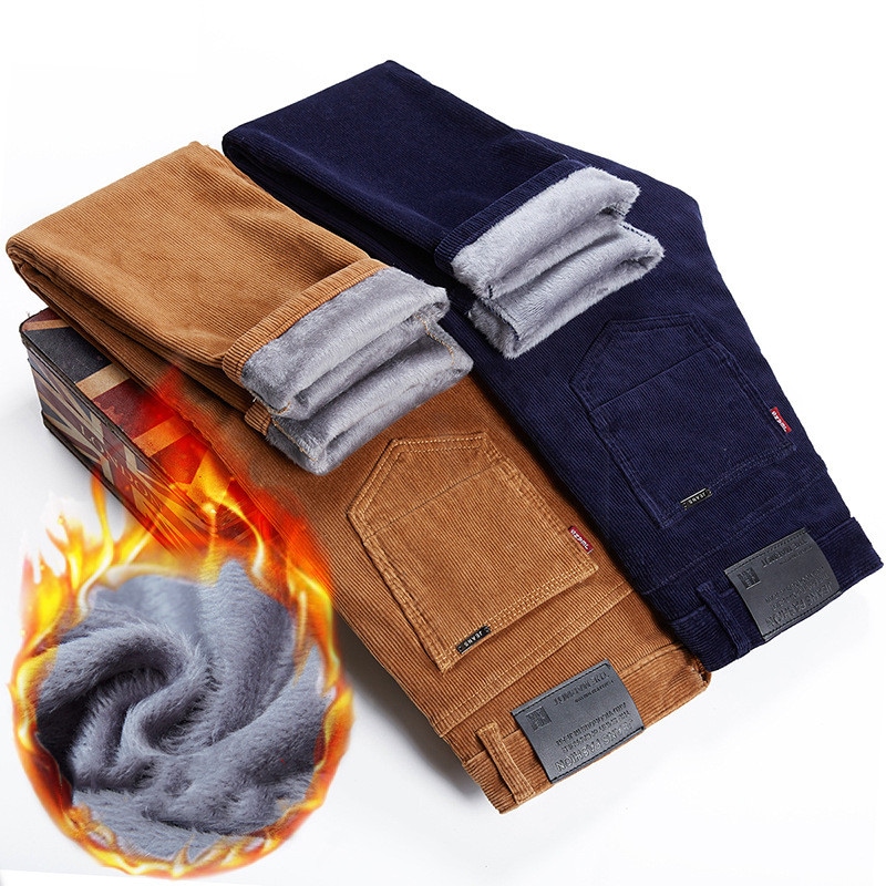 メンズ スキニーパンツ 暖パン コーデュロイパンツ 暖ズボン 裏起毛パンツ 紳士パンツ ストレッチパンツ スリムパンツ 冬服 冬ズボン 秋冬