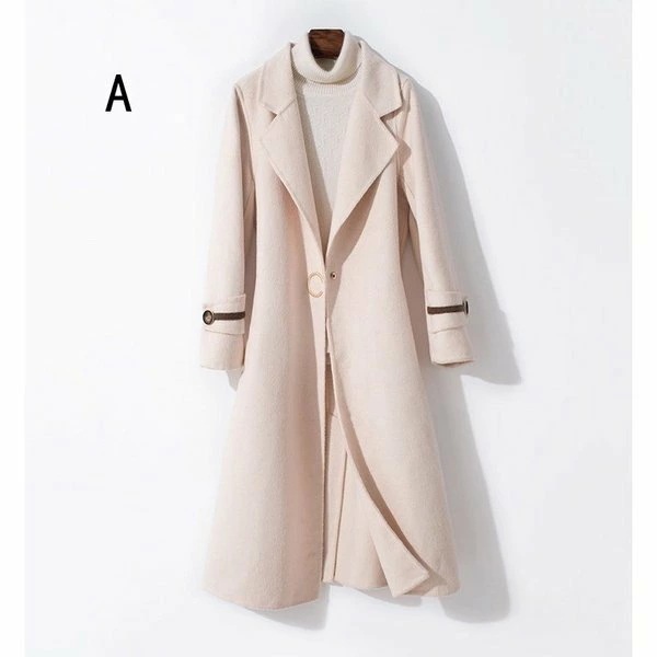 お早めに！2色展開 極上高品質 レディースコート両面カシミアコート女性用ロングコート優雅 綺麗ダッフルコート上着スタイリッシュ 細身 YYRB1501 9,991円