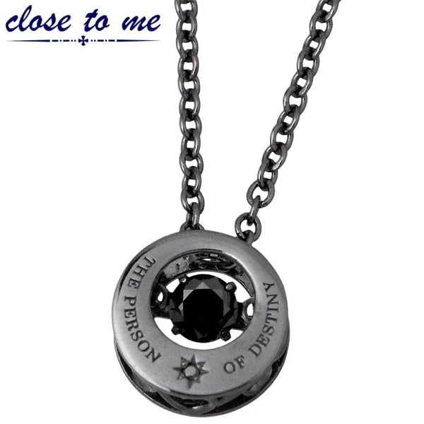 クロストゥーミー close to me シルバー ネックレス CZ ダンシングストーン