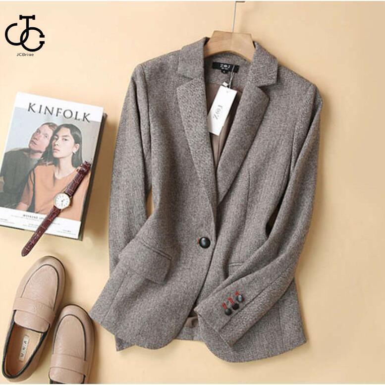 ウールアウト 春 テーラードジャケット 長袖 レディース ジャケット 秋 ビジネススーツ スーツジャケット 通勤 コートアウターAラインコートアウターAラインコート