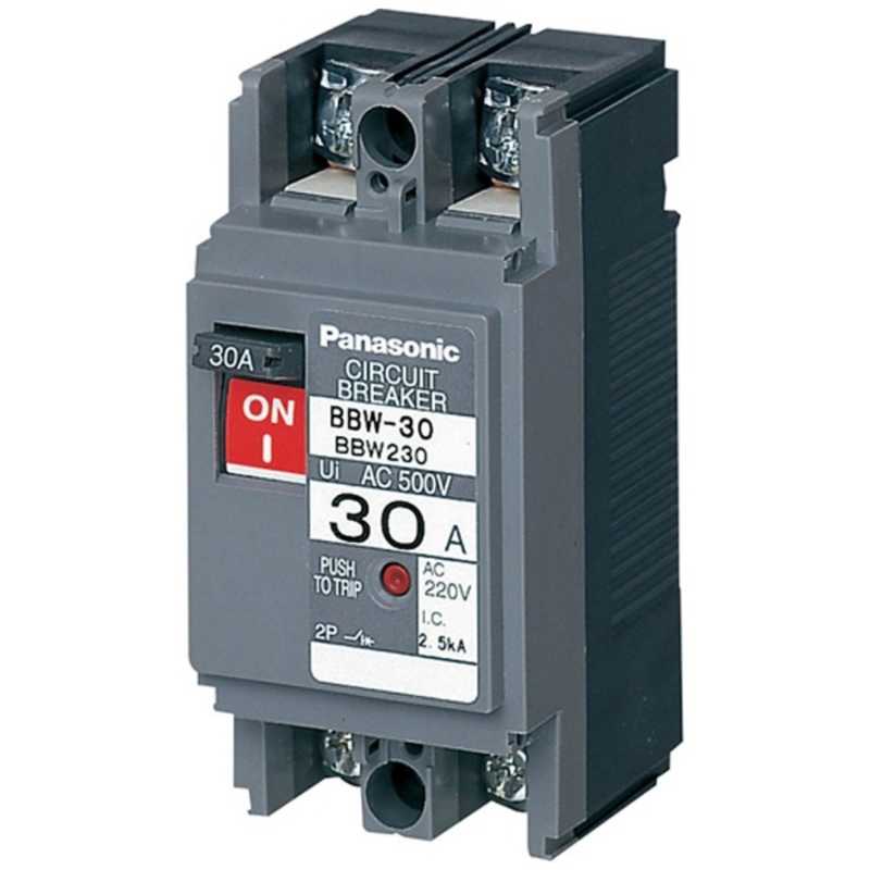 パナソニック　Panasonic　Panasonic サーキットブレーカー BBW-60 2P5　BBW2501 5,050円