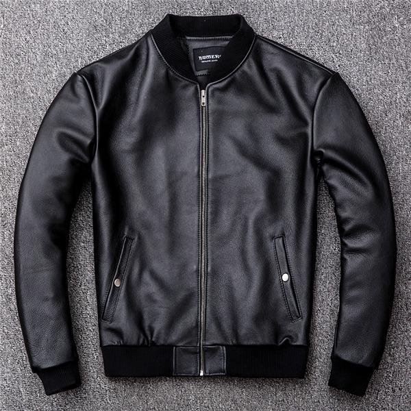 ライダースジャケット 本革 メンズ シングル レザージャケット ビジネス 秋冬 革ジャン 皮ジャン 立ち襟 バイク 防風 ブルゾン B系 バイカー