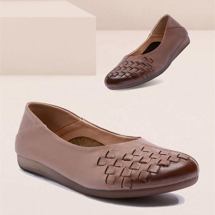 パンプス　レディース革靴　女性　フラット　春夏秋冬　オールシーズン　本革　疲れない　履きやすい　革靴　シューズ　歩きやすい　 婦人靴