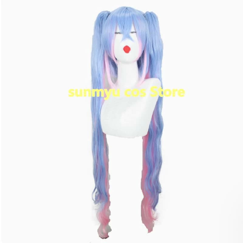 ボーカロイド　初音ミク 　冬末ミク 雪未来 コスプレ ウィッグ