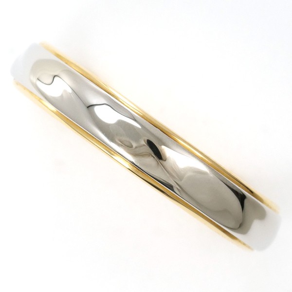 アクアスキュータム PT900 K18YG リング 指輪 12号 ジュエリー 中古