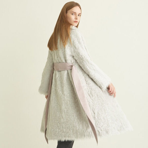 LEEGA/エコファー/ベルト/コート