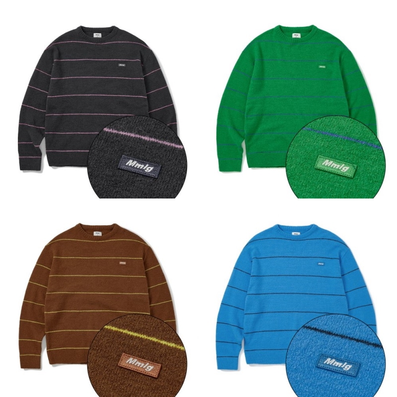 FINE STRIPE KNIT 韓国正規品