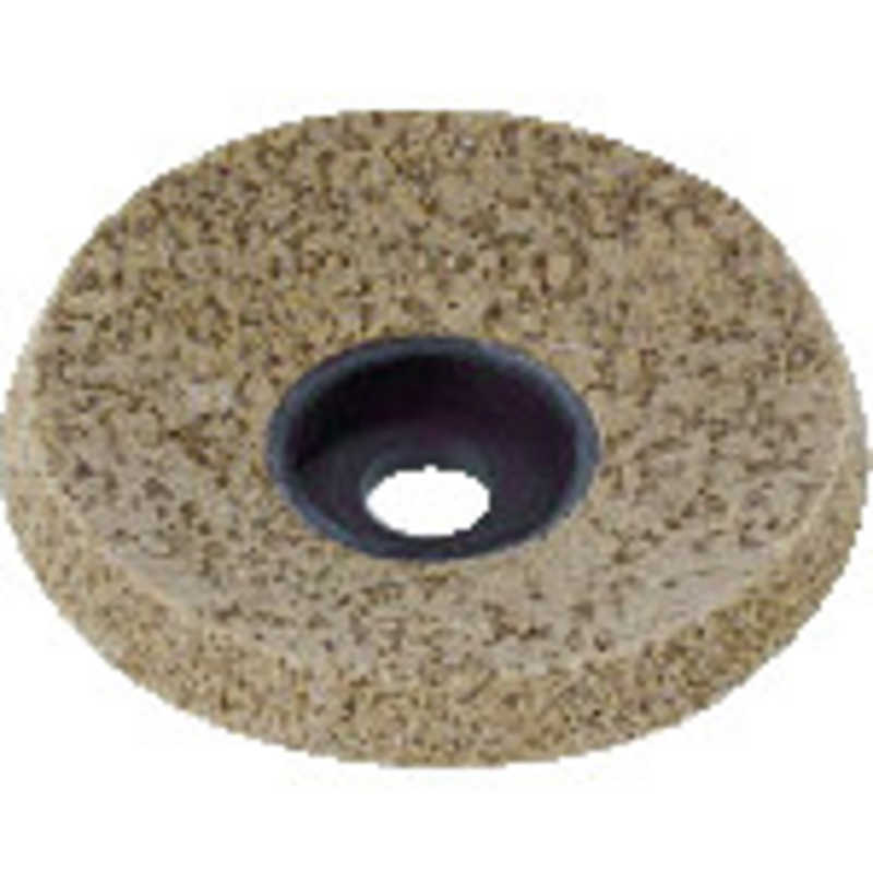 トラスコ中山　ベベルディスク ブラウン 取付穴径φ15 #180 5個入　TBD10015BR