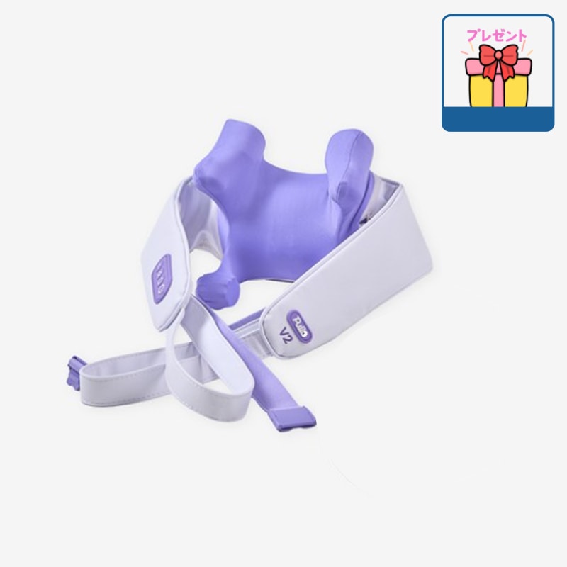 [2025NEW] ネックショルダー マッサージ機 V2 マッサージ/ 温熱 指圧 無線 蒸し/韓国 純正品/ 無線 携帯用 肩こり ネックマッサージ