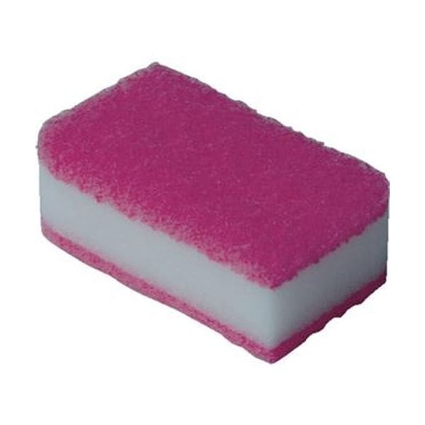 （まとめ）TRUSCO 抗菌ソフトスポンジ ピンクKSS-P-10 1袋（10個）[x10セット]