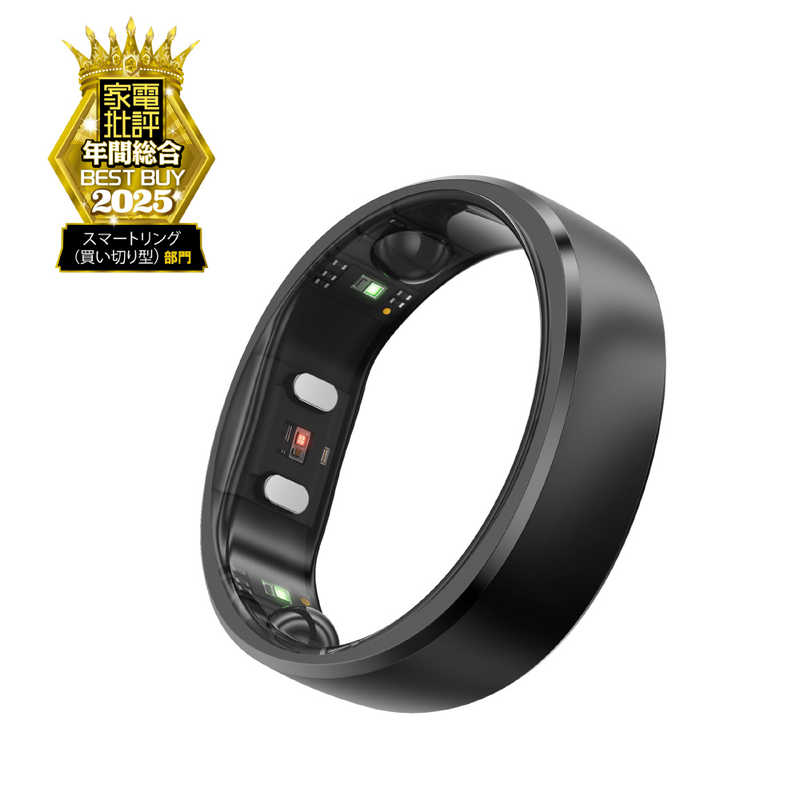 RINGCONN　(リンコン) スマートリング 第2世代 US10号 マットブラック　RCA-01