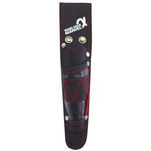（まとめ）電工ポケット WAIST GEAR ドライバー差し5セット レッド（赤） マーベル MDP-64AR