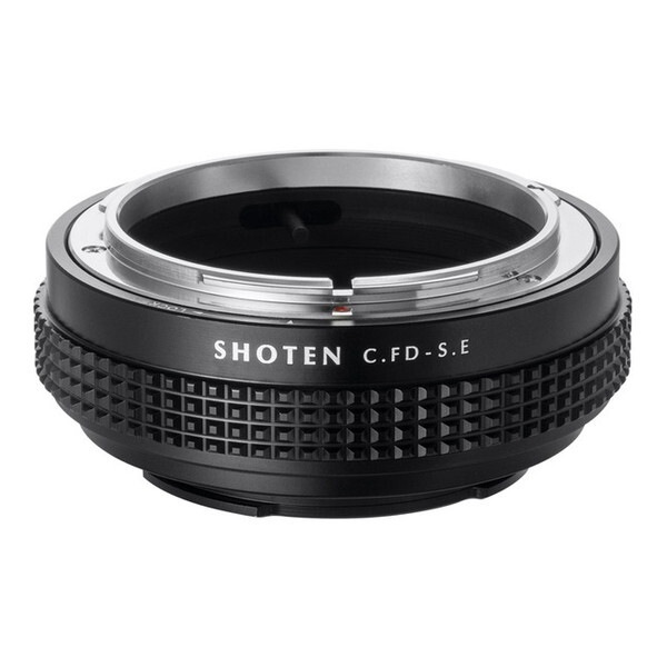 SHOTEN CFD-SE マウントアダプター (キヤノンFDマウントレンズ ソニーE マウント変換)
