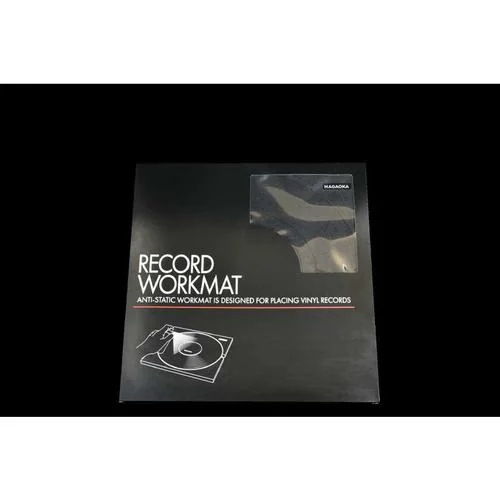 ナガオカ レコードワークマット NAGAOKA ブラック RWM01