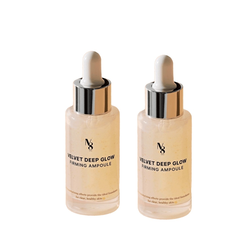 ナンバーエイト ベルベット ディープグロー ファーミング アンプル セラム / 水分弾力 水光 美白 30ml2個