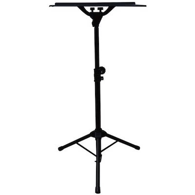 他サイト： キクタニ　角度調節も行える ミニ キーボードスタンド(ブラック )　KS-203の商品画像