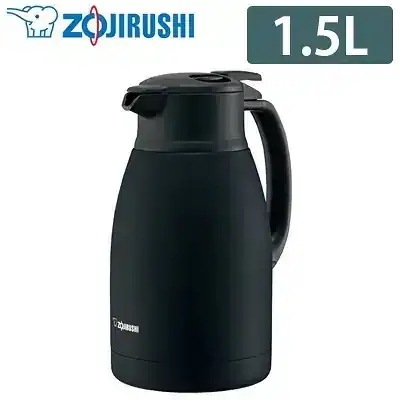 象印 1.5L ステンレス ポット マホービン SH-HC型 SH-HC15-BM マットブラック