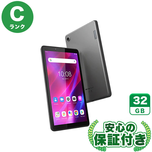 Wi-Fiモデル Lenovo Tab M7 (3rd Gen) TB-7306F アイアングレー32GB 本体[Cランク] Androidタブレット 中古 当社3ヶ月保証