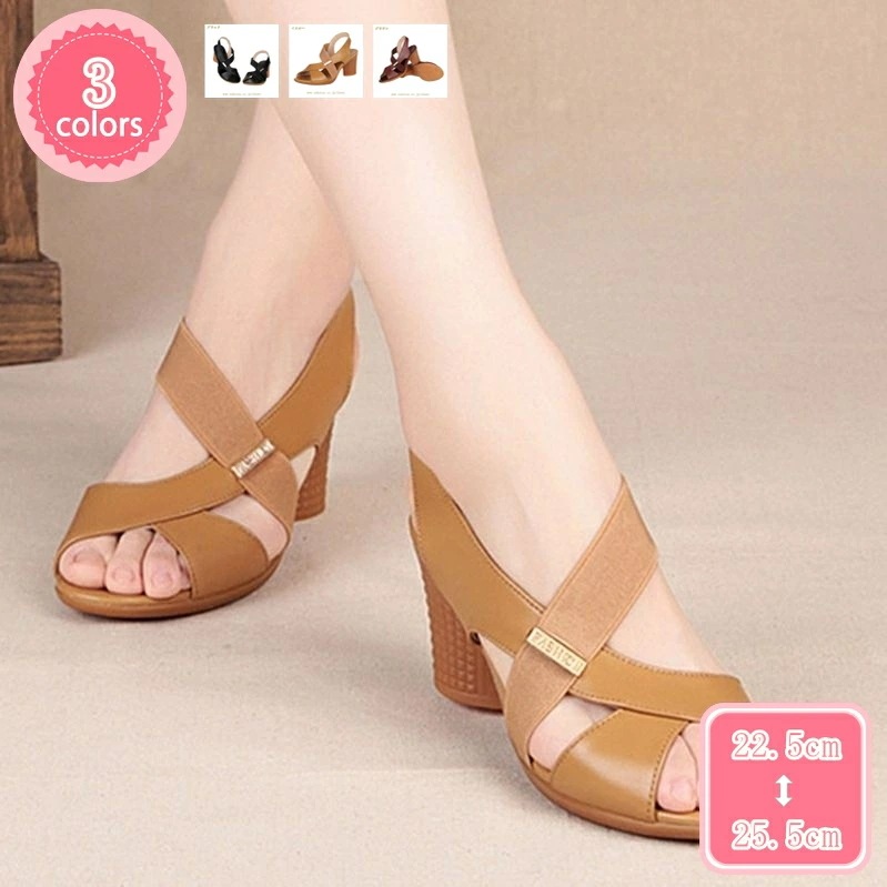 777円OFFクーポン サンダル レディース 太めヒール 走れる 厚底 クッション ヒール 歩きやすい 柔らかい イエロー ブラウン ブラック 疲れない 大きいサイズ 通勤 アウトドア サンダル レデ