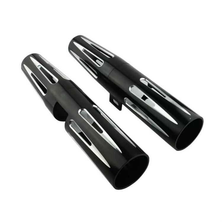 ディープカット 39mm フォークブーツカバー フォークカバー スポーツスター ダイナ アイアン 4