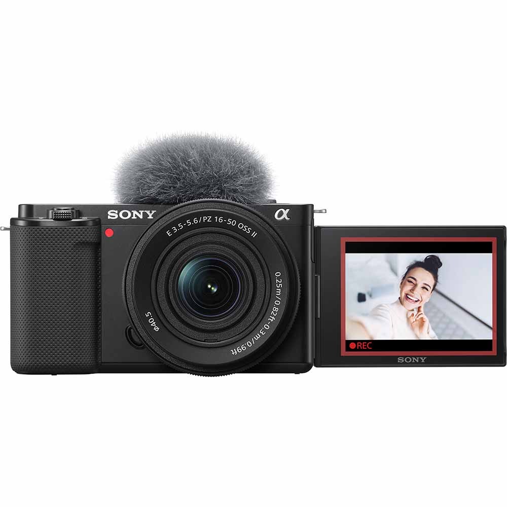 ソニー ZV-E10K-B デジタルカメラ「VLOGCAM ZV-E10」パワーズームレンズキット（ブラック） ZVE10KB