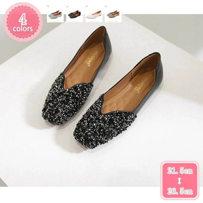 500円OFFクーポン バレエシューズ フラットシューズ やわらかい パンプス 痛くない 脱げない レディース 靴 歩きやすい ローヒール コンフォートシューズ 低反発 小さいサイズ 大きいサイズ ぺ