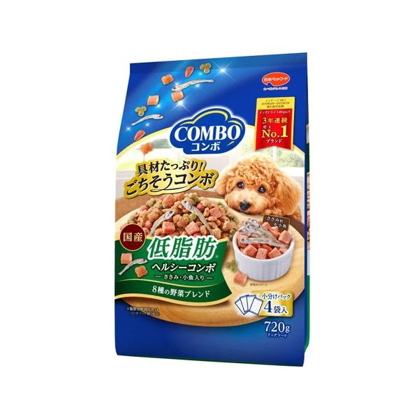 【1ケース】【お取り寄せ対象品】日本ペットフード　コンボドッグ低脂肪 720g [日本ペットフード] *12個