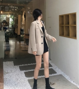 シンプルテーラードジャケット ロング丈 袖あり 綿 光沢 爽やか 大人スタイル 大人可愛い きれいめ シンプル カジュアル 大人 上品 おしゃれ かっこいい レトロ アジアン 大人可愛い 大人女子