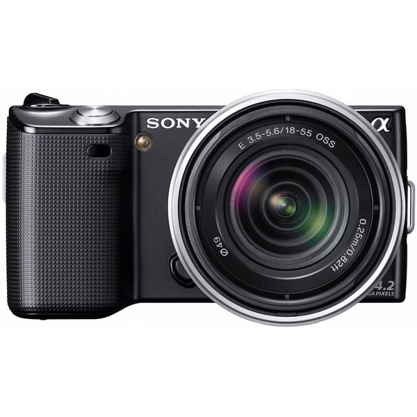 【中古】ソニー SONY NEX-5 ズームレンズキット ブラック NEX-5K/B