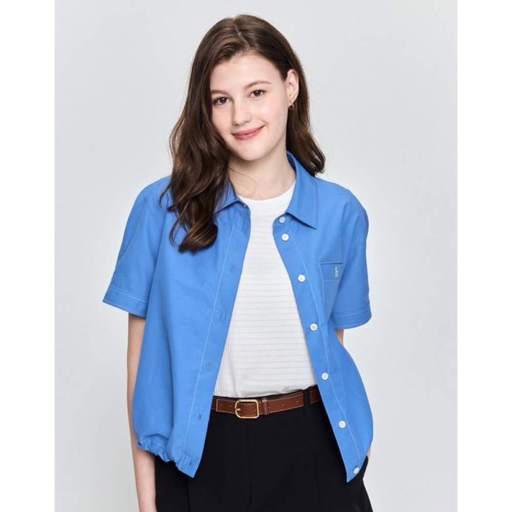 [25SS] ショートスリーブシャツジャケットブルー HSSH5B305B2 22,806円