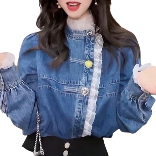 アウター コート おすすめ 人気 流行り トレンド おしゃれ お洒落 激安 安い プチプラ アウター ジャケット ショート ジャケット デニム ジャケット カーボーイシャツ ショート丈 lo 5,203円