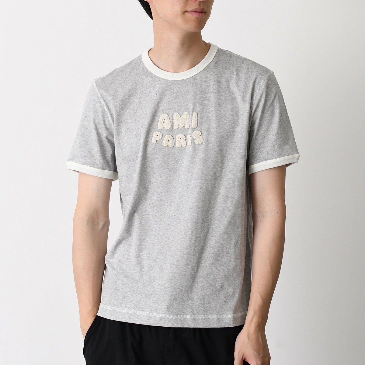Tシャツ トップス ニットパッチ クラシックフィット UTS371 724 メンズ ユニセックス