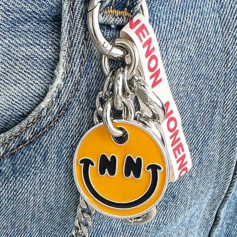 SMILE KEYRING(EPOXY)_L