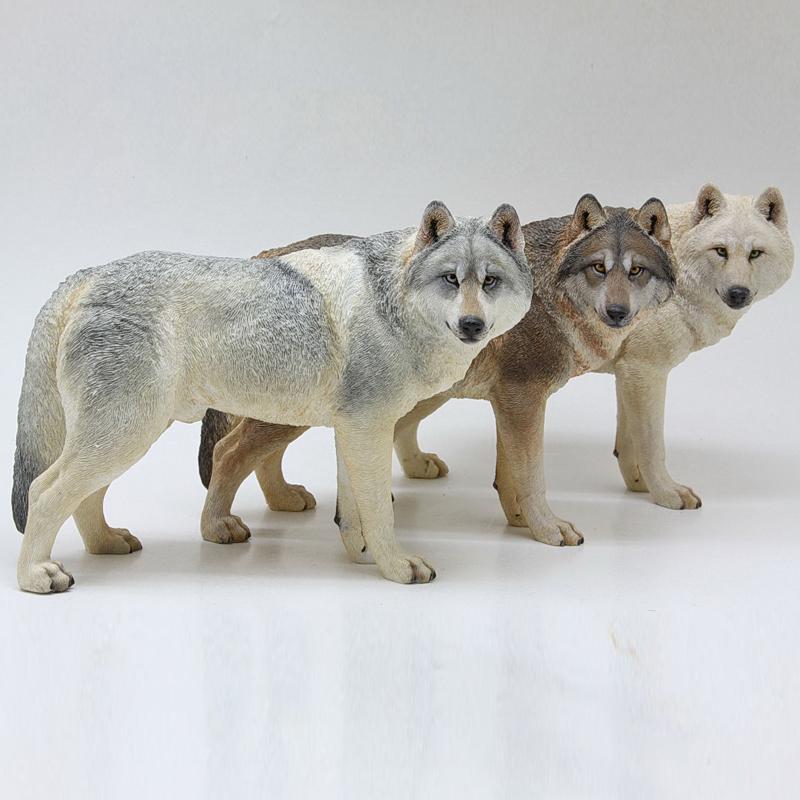 Mr.Z 1/6 サイズ オオカミ 狼 ウルフ 動物 リアル フィギュア 樹脂 プラモデル プレミアム 大人のおもちゃ 18.5cm オリジナル スタチュー 完成品 プレゼント