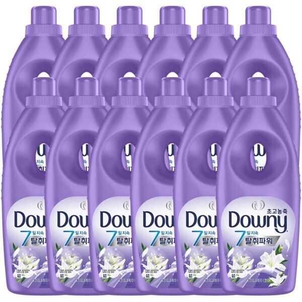 ダウニー高濃縮柔軟剤ホワイトティーとリリー1L 12個 (贈呈品なくなり次第贈呈終了)