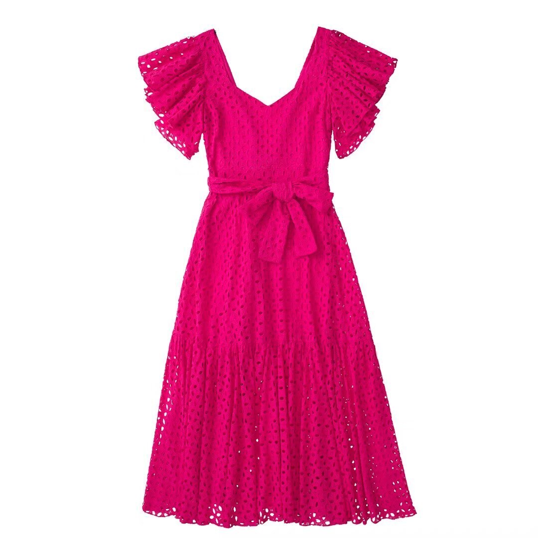 ワンピース 半袖 春夏 きれいめ ロング aライン aライン Aライン フレア ワンピドレス 膝下 ロング ロング丈 7分丈 ミディアム丈 ミドル丈 フリル袖 ボリューム袖 袖コンシャス Vネック 深