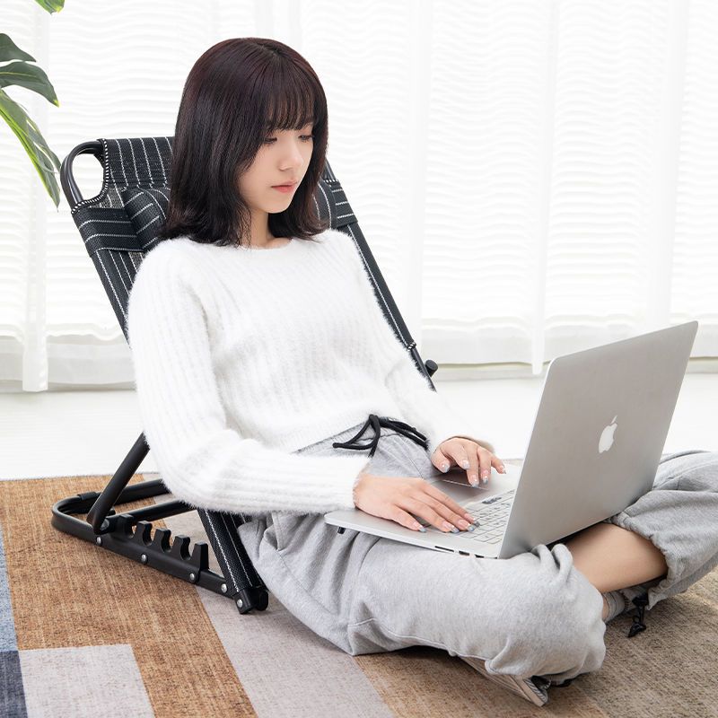 座椅子 折りたたみ 5段階調節 リクライニングチェア ベッド用 背もたれ こたつ座椅子 リラックスチェア 介護用品 枕付き 読書 デスクワー 7,265円