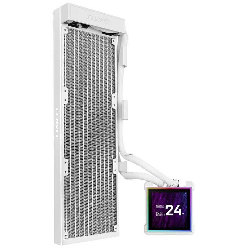 LIANLI　HydroShift II LCD-S 360 Fanless ホワイト　GHS2LCDS36NW