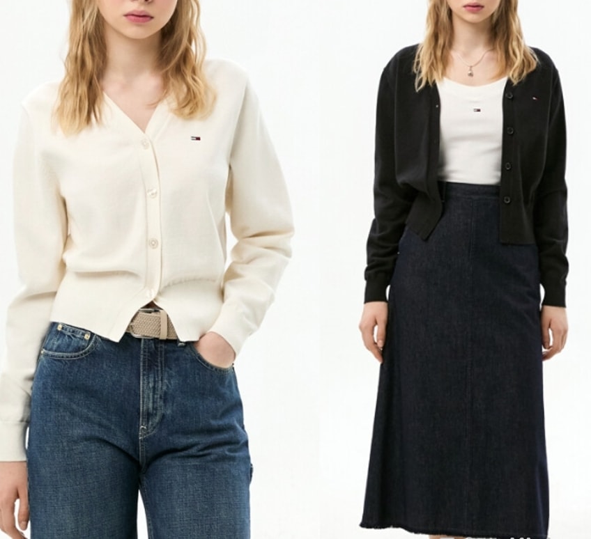 V-neck Cardigan (T32G0KCD11TWT2) 179,000 / 116,350