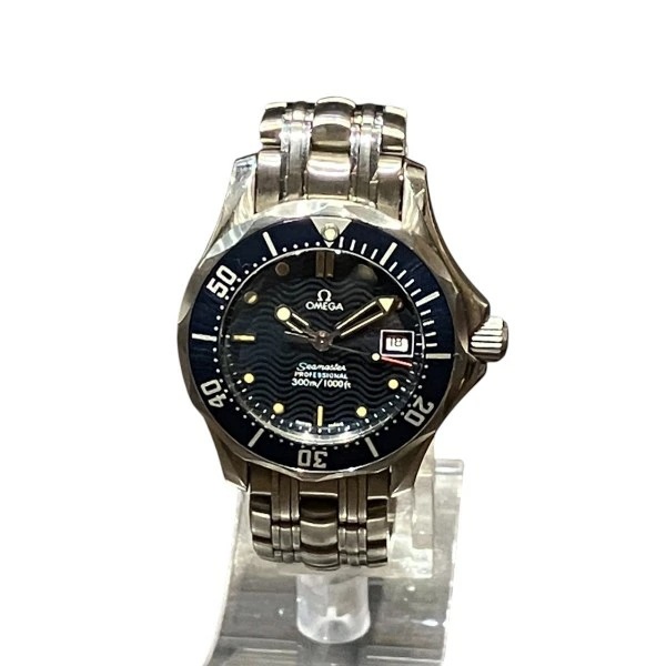 オメガ シーマスタープロフェッショナル300M クォーツ 時計 腕時計 レディース 【中古】
