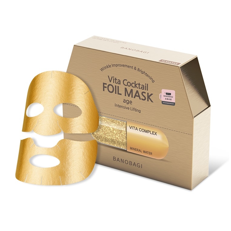 Vita Cocktail FOIL age Mask Pack 30g (10個×1set) 新商品 韓国化粧品 機能性化粧品 贈り物 企画商品 スキンケア 肌の弾力 ヒョドギフト