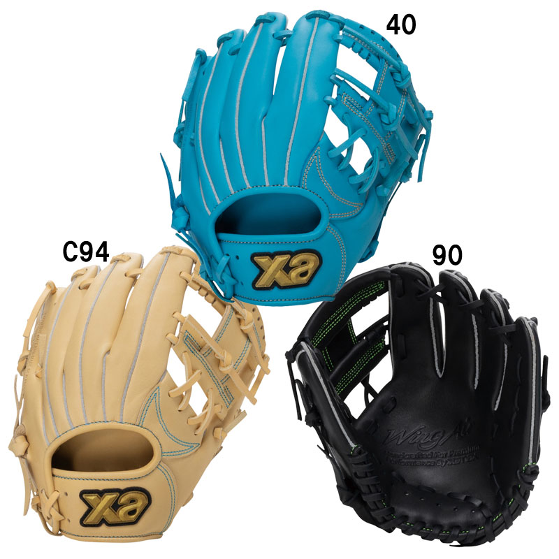 ザナックス Xanax 軟式ジュニア用ウイングエアーグラブ サイズS JR 野球 グラブ グローブ AS1型 26SS (BJG26AS1W)