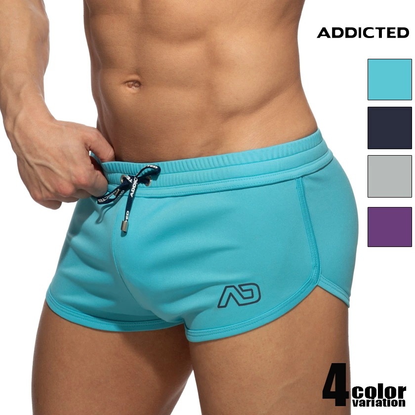 ADDICTED/アディクティッド SWOOSH SHORT SHORTS ショートパンツ 1分丈 短パン 男性 メンズ ボトムス KANGO