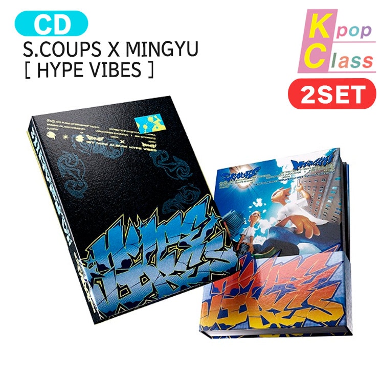 国内発送 [メガ割] S.COUPS X MINGYU STANDARD ver. [ HYPE VIBES ] 2種セット 1st Mini Album / 1次予約 5,455円