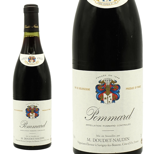 ポマール 1955 秘蔵限定セラー出し作品 ドゥデ ノーダン社 AOCポマール 驚異の69年熟成作品 Pommard 1955 Doudet Naudin AOC Pommard 61,168円